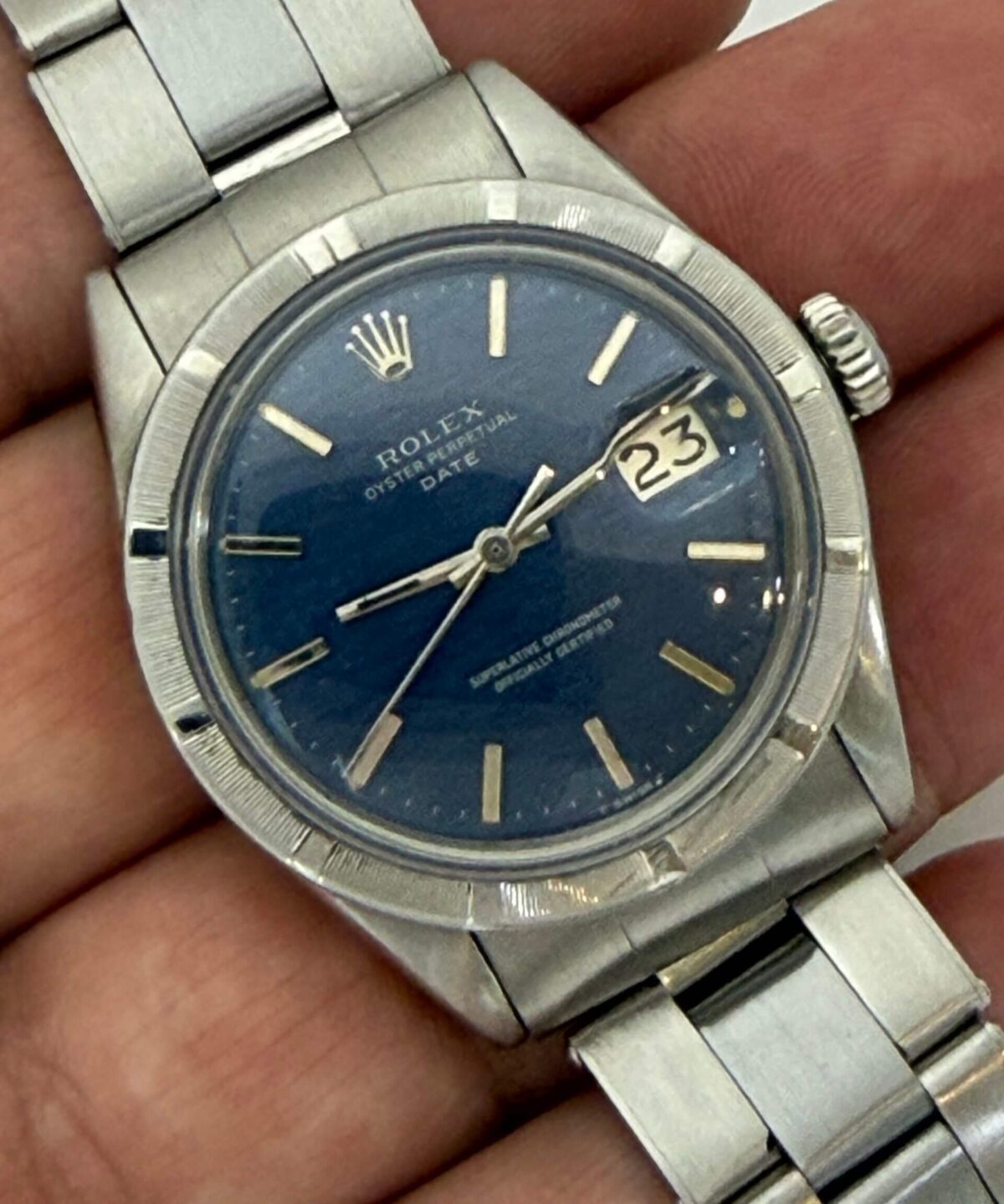 rolex 1501 impecable pieza unica.